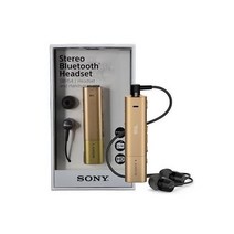 소니SBH54 스테레오 블루투스 헤드셋 & Hand세트 in one FM radio Retail Box - Gold