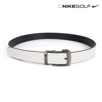 나이키 퍼포레이티드 자동 골프벨트 S5055 100 화이트