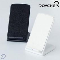 [로이체] 고속 무선 충전기 WC-35 STAND, 색상:블랙