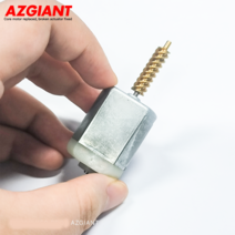 AZGIANT 새로운 12V DC 코어 모터 DIY 수리 자동 도어 잠금 액츄에이터 모터 자동차 부품 2002-2005 Hyundai Accent II, 보여진 바와 같이