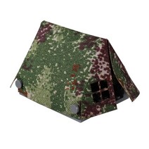 WW2 밀리터리 무기 빌딩 블록 위장 마칭 텐트 육군 필드 SWAT 팀 MOC 브릭 장난감, 25 Big Tent green