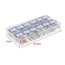 구리스니플 밸브 멀티 조인트 덕트 자재 유압 그리스 니플 피팅 자동차 액세서리 미터법 크기 45 도 각도 M6 M8 M10 130 개, 구리스니플 Silver, Silver