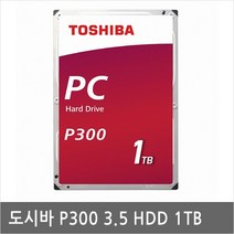 P300-1T 조립 다나와 도시바 저장장치 HDD 하드디스크, 1TB