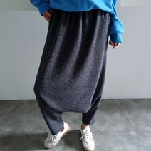 리즈와이 기모 알라딘 롱 하렘 배기팬츠 루즈핏 밴딩바지