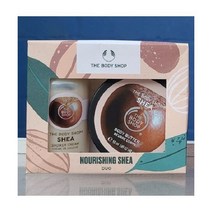 더바디샵 NUREFING SHEA Duo 박스세트 샤워크림&바디버터 여행세트