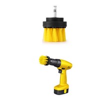 인터바겐 회전 전동 드릴 청소 원형 브러쉬 청소기 청소솔 드릴솔 전동솔 청소도구 연장비트 연장대, 원형브러쉬 소형