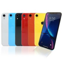 아이폰XR 64G/128G 중고폰 특S급 3사 호환가능 공기계, 02_128G, S급, 03_옐로우, 128GB