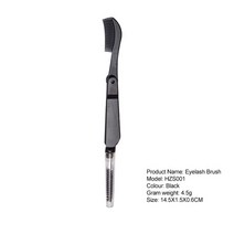 눈썹고데기 히팅뷰러 더블 헤드 접이식 스테인레스 스틸 빗 속눈썹 브러쉬 연장 메이크업 마스카라 화장품 도구 TSLM1, [02] 02