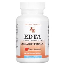 Arizona Natural 아리조나 내추럴 EDTA 600mg 캡슐 100정