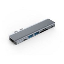 썬더볼트 독 서피스독 컴퓨터 유형 c 허브 usb 3 0 어댑터 키보드 모바일 하드 디스크 변환기 메모리 카드 판 기 홈 usb-c 도킹 스테이션, 타입1