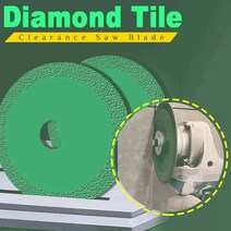다이아몬드 타일 클리어런스 톱날 OD 60/80/100mm 휠 샤프 커팅 블레이드 도자기 세라믹 화강암 대리석 파, 05 100x20x10x2.2mm 1pc