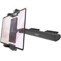 옵시디언 차량용 뒷좌석 핸드폰 태블릿 헤드레스트 수동클립 거치대 휴대폰 2열 CT-C68 아이패드 갤럭시탭, CT-C68+100W마그네틱충전케이블1.8m