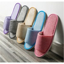 린넨슬리퍼 사무실 슬리퍼 업소슬리퍼 실내슬리퍼 거실슬리퍼