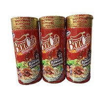 스튜 스프 3x Kobe BonCABE Sambal Tabur 칠리 오리지널 맛 레벨 10 튀긴 양파 뜨겁고 매콤한 플레이크를 뿌린다