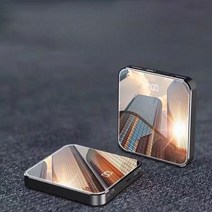 여행용 보조배터리 세련된 디자인 20000mAh 고속 충전 초박형 소형 및 휴대용 전원 배터리, 10 특별 가격 2피스 패키지  4라인 고속 충전  1