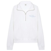 스포티앤리치 H&W Club Quarter Zip - WHITE QZ672 헬스 & 웰니스 클럽 쿼터 짚