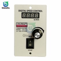 ac모터속도조절기 디지털 400W AC 220V 모터 속도 조정기 UX 52 조절기 컨트롤러 정방향 및 후방 50/60hz 9, 한개옵션0
