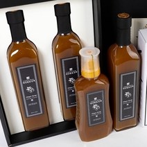 기침에 좋은 몸을 따뜻하게 하는 차 생강청 생강차 생강진액 630g, 유리병 630 x 2병 일반박스