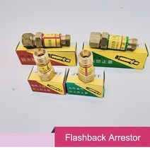 1 쌍 산소 아세틸렌 역화 방지기 체크 밸브 화염 버스터 감압기 조절기 용접 절단 토치, [02] 1pair for torch, 02 1pair for torch