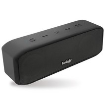 FunLogy Portable(스피커휴대용 스피커)[방수 대응소형스테레오내장 연속 12시간 재생Bluetooth 대응무선IPX7 욕실에서 사용할 수 있다pc 스마트폰 접속 OKTWS 대응일본 브랜드VGP 어워드 2022 수상블랙 ]