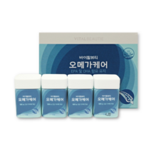 바이탈뷰티 오메가케어 3+1개월 특별기획(120일분) 480정, 오메가케어 550mgX480캡슐(120일분) 본품