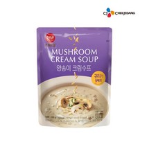 CJ 햇반 소프트밀 양송이 크림수프 180g