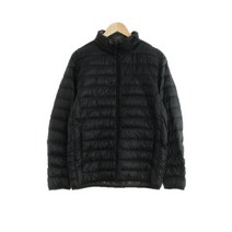 유니클로 블랙 덕다운 경량패딩 남자 S 8836