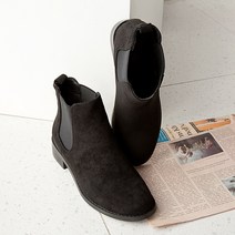 가이아슈 조에 밴딩 첼시 워커 부츠 3cm