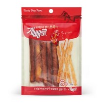 개빼로 콜라보 강아지 껌 6p 70g, 닭고기+소가죽, 10개