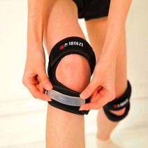 에스제이리 슬개골 무릎 보호대 달리기 러닝 관절 트레킹 빅사이즈 남자 여자 기능성 노인 지지대, 2개