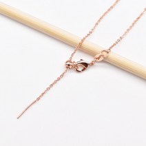 구슬목걸이 플래팅 18K 골드 십자 발찌 침식 조절 마음에 걸리다 실리콘 주정 위치 만능 0형 체인 꿰미 3699217402, 로즈 색 (26 번 팔찌 20CM )