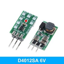 DC 5-40V ~ 3V 3.3V 5V 6V 7.5V 9V 12V 레귤레이터 DC-DC 스텝 다운 벅 컨버터 모듈, 05 D4012SA 6V