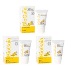 바이오가이아 유산균 락토바실러스 루테리 DSM 아기 baby 5ml 3개