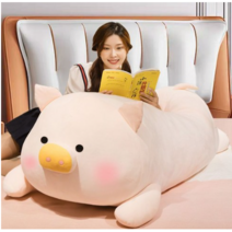 초 대형 애착 동물 쿠션 인형 선물 모찌 고양이 돼지 말랑 안고자는 여친 바디 필로우 쇼파 캐릭터 OR55, 50cm 치킨, 단일사이즈