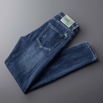 가을청바지 남자 스키니 스판 슬림 트렌드 미디웨스트 캐쥬얼 발 롱 팬츠 DE505