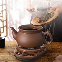 홍삼다리기 한의원 중탕기 탕약기 건강 보약 포트, 6.5L 포트 A(ZS-CZ) + 레드 베이스
