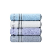 송월 아날도바시니 트윈38 세면타월 10장, 연보라(10장)