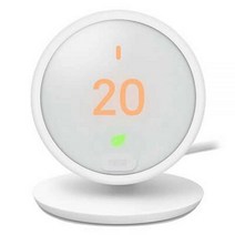 구글네스트 Google Nest E 스마트 서모스탯, One Size White