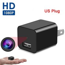 감시카메라 미니 플매트 카펫 러그 카메라 1080P HD USB 충전기 무선 휴대용 보안 비디오 레코더 다이나믹 모니터, US WIFI Plug_16GB