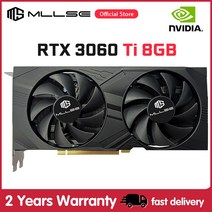 라데온 라데온그래픽카드 MLLSE RTX 3060Ti 8GB 게임용 그래픽 카드 GDDR6 256bit NVIDIA GPU DP x 3 PCI-E 4.0x16 rtx3060ti 8