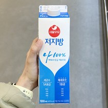 서울 목장신선 저지방 우유 1L x 2개, 종이박스포장