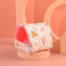 소형캣타워 미니 캣워커 구름다리 투명 창문 해먹 햄스터 하우스 설치류 용 미니 케이지 흰 족제비 해먹 대형 기니피그 해먹 바구니 햄스터 케이지 토끼 침대 햄스터 액세서리, XL, 나무 구멍, 4