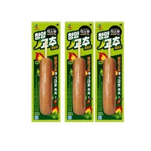 CJ 냉동식품 맥스봉 청양고추 후랑크 핫바 즉석식품 80g 3개 1세트, 10세트