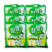 크라운제과 참쌀 선과 253g 6개