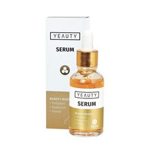 비타민앰플 모공 비타민C 씨 바르는앰플 세럼 YEAUTY DEEP HYDRATON SERUM 알로에 베라 히알루론산 비타민 E의 케어로 촉촉하고 되며 라디칼에 대응. 1x 30ml, 뷰티 부스트