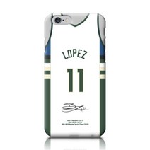 와우박스 21-22 밀워키 벅스 브룩 로페즈 싸인 농구 유니폼 케이스