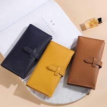 소가죽 DIY 키트 - 베이직 폴딩 장지갑, 네이비