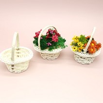 작은 흰 바구니 F-04-009