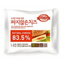 동원 덴마크 짜지않은치즈 오리지널 252g(14매입) x 4봉, 252g