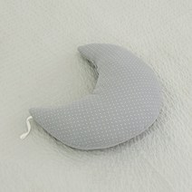 젠키즈 반달 미니 쿠션, 그레이